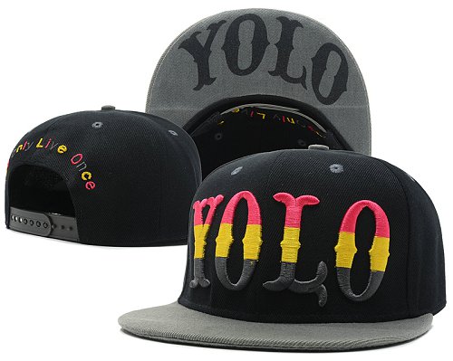 YOLO Snapback Hat SD01